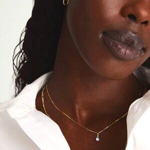 Birthstone Charm (Aquamarine)